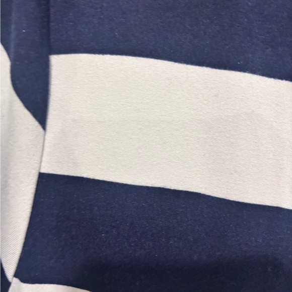 Nautica Blue and White Striped Tshirt Dress - Picture 3 of 5